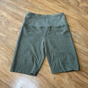 Olive Green Women's Shorts